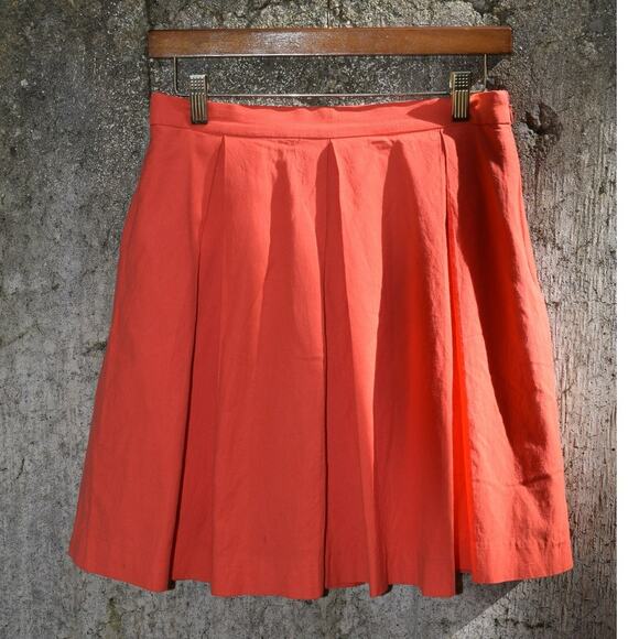 Kookai Coral Pleated A-Line Skirt – Women’s EU 40 / US 8 - Picture 1 of 3